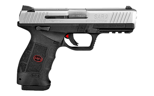Picture of Sar Usa Sar9 9Mm Cpt 4" 15Rd SS