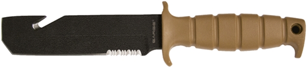 Picture of Sarge Knives Chisel Head Tan Hndle 5 1/4"