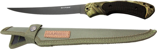 Picture of Sarge Knives Fillet Knife 6.5" Fixed Camo