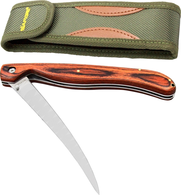 Picture of Sarge Knives Fld Fillet Knife 7" Pakkawood SK-131 805319912958