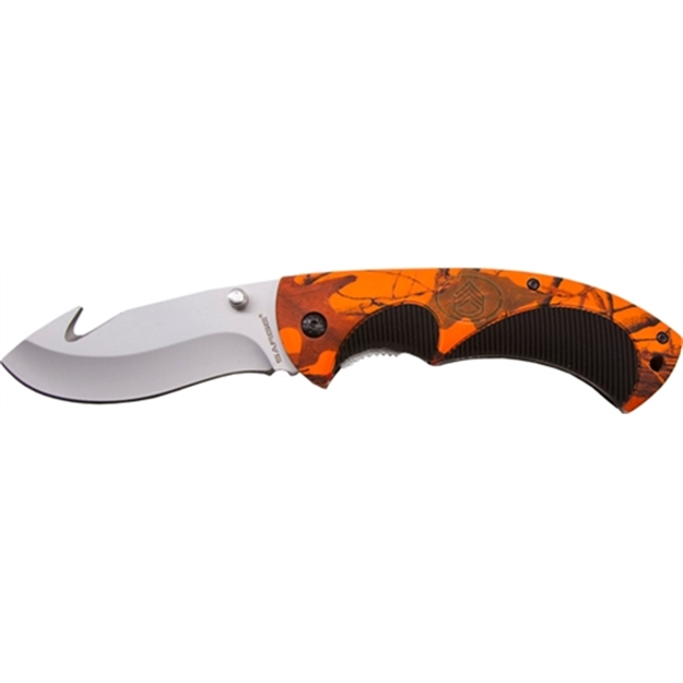 Picture of Sarge Knives Fld Gut HK HI Viz Camo 31/2" SK-909HV