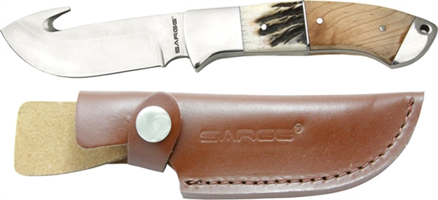 Picture of Sarge Knives Fxd Gut HK 3 1/2" Maple Handl