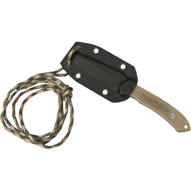Picture of Sarge Knives Hunter's Neck Knife 3"Tan G10