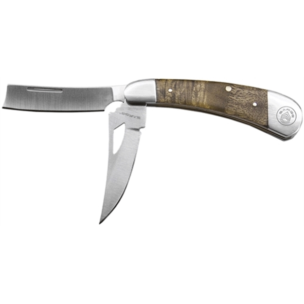 Picture of Sarge Knives Maple Burl 2Bld Razor Knf 2"