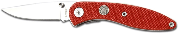 Picture of Sarge Knives Red Stinger 1 Bld LL 2 1/2"