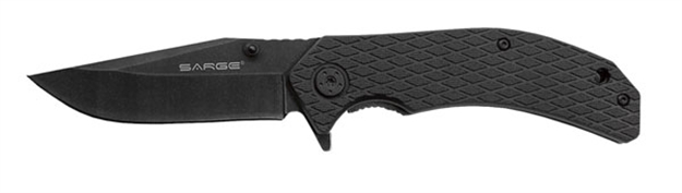 Picture of Sarge Knives Shadow 3.5" Blk Nyl Swift Ast SK-819 805319618263