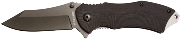 Picture of Sarge Knives Storm Swft Asst Blk 3 1/4"G10