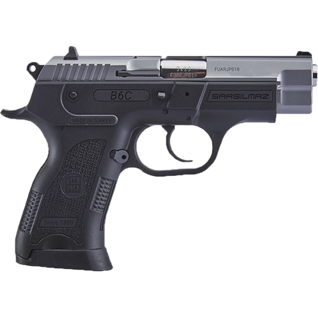 Picture of Sarsilmaz (Sarusa) Sar B6c 9Mm 3.8" Polymer Stainless  10Rd