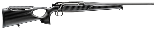 Picture of  Sauer 80117132 505 Synchro Xtc Full Size 7Mm Rem Mag 2+1 22" Matte Blued Threaded Barrel, Matte Blued Saddle Mount Steel Receiver, Black Thumbhole W/Adj Comb Carbon Fiber Stock
