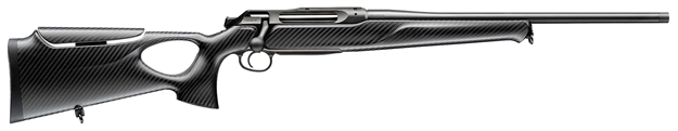 Picture of  Sauer 80117134 505 Synchro Xtc Full Size 270 Wsm 2+1 22" Matte Blued Threaded Barrel, Matte Blued Saddle Mount Steel Receiver, Black Thumbhole W/Adj Comb Carbon Fiber Stock