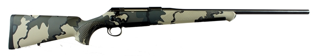 Picture of  Sauer S1kvias65c 100  6.5 Creedmoor  5+1 22" Matte Blued Barrel & Receiver, Exclusive Kuiu Visa Camo Fixed Ergo Max Stock, Three-Position Safety