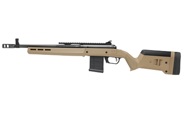 Picture of  Savage Arms 58194 110 Scout Full Size 450 Bushmaster 5+1 16.50" Matte Black Threaded Barrel, Picatinny Rail Carbon Steel Receiver, Flat Dark Earth Magpul Hunter Synthetic Stock, 011356581945