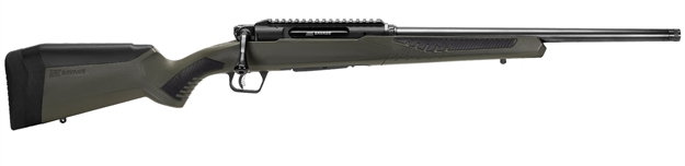 Picture of  Savage Arms 57653 Impulse Hog Hunter Full Size 308 Win 4+1 18" Matte Black Threaded Barrel, Matte Black Aluminum Receiver W/Picatinny Rail, Matte OD Green Accustock Synthetic Stock, Ambidextrous