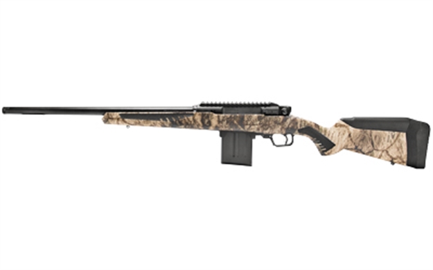 Picture of  Savage Arms 57659 Impulse Predator Full Size 308 Win 10+1 20" Matte Black Threaded Barrel, Matte Black Aluminum Receiver W/Picatinny Rail, Mossy Oak Terra Gila Synthetic Accustock, Ambidextrous 011356576590