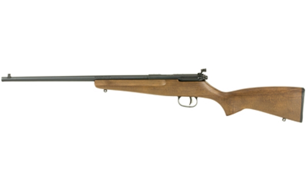 Picture of  Savage Arms 13815 Rascal  Youth 22 LR 1Rd 16.13" Matte Black Sporter Barrel, Matte Black Carbon Steel Receiver, Satin Brown Fixed Wood Stock, Right Hand 062654138157