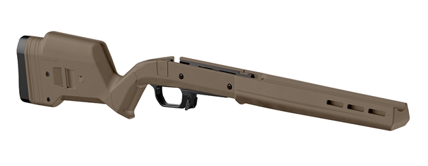 Picture of  Magpul Mag1069-Fde-Rt Hunter 110  Flat Dark Earth Synthetic Fixed With Aluminum Bedding & Adjustable Comb For Savage 110 Short Action Right Hand