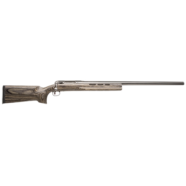 Picture of  Savage Arms 18615 12 Benchrest Full Size 308 Win 1Rd 29" Matte Stainless Button Rifled Barrel &  Drilled & Tapped Receiver, Gray Fixed Laminate Stock, Right Hand 011356186157