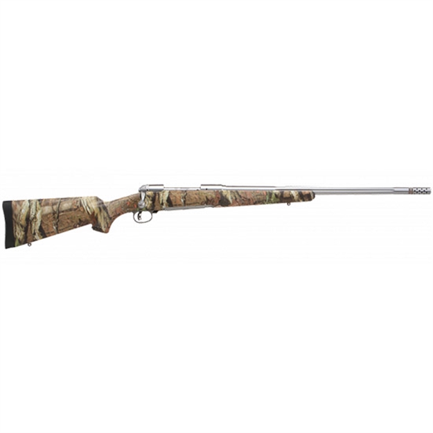 Picture of Savage 16/116 Bear Hunter Bolt Action Rifle 338 Win, Rh, 23 In, Matte, Syn Stk, 3+1 Rnd, Accu-Trgr