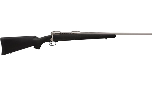 Picture of Savage 16 Lightweight Hunter, Bolt-Action Rifle, .243 Win, 20" S/S Bbl, Fluted Bolt, BK Syn Stock, Accutrigger