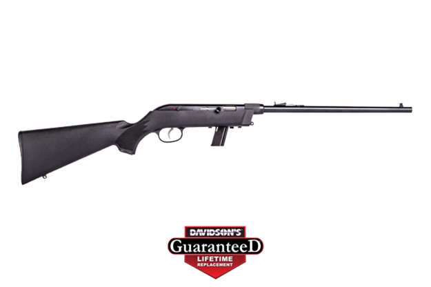 Picture of  Savage Arms 40207 64 Takedown Full Size 22 LR 10+1 16.50" Black Satin Sporter Barrel, Satin Black Drilled & Tapped Carbon Steel Receiver, Matte Black Fixed Synthetic Stock, Right Hand 062654402074