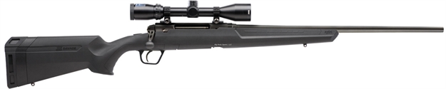 Picture of Savage Axis XP Bolt Action Rifle 25-06 Rem, 22" Bbl Blk, Blk Syn Stock, 4 Rnd Dm, Weaver Kaspa 3-9X40, 57262 011356572622