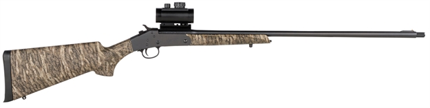 Picture of  Stevens 57663 301 Turkey XP 410 Gauge With 26" Barrel, 3" Chamber, 1Rd Capacity, Matte Black Metal Finish & Mossy Oak Bottomland Stock Right Hand Includes 1X30mm Red Dot 011356576637