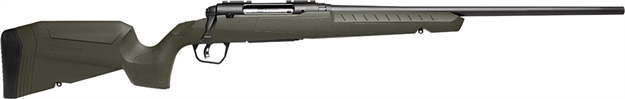 Picture of  Savage Arms 32040 Axis 2  6.5 Creedmoor 4+1 22" Matte Black Sporter Barrel, Matte Black Drilled & Tapped Steel Receiver, Fixed Green Synthetic Stock, Right Hand 011356320407