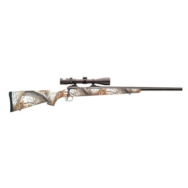 Picture of Savage 11 Trophy Predator Hunter Bolt Action Rifle 223 Rem, Rh, 22 In, Matte Blk, Wood Stk, 4+1 Rnd, Accu-Trgr