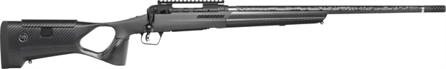Picture of  Savage Arms 58101 110 Klym 300 Win Mag 3+1 24" Carbon Fiber Threaded Barrel, Blackout Cerakote Picatinny Rail Stainless Steel Receiver, Fbt W/Adj Comb Black Carbon Fiber Stock, Right Hand 011356581013