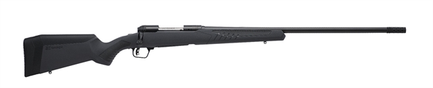 Picture of  Savage Arms 57495 110 Long Range Hunter Full Size 300 Prc 5+1 26" Matte Black Threaded Barrel, Matte Black Drilled & Tapped Carbon Steel Receiver, Adj Accustock Matte Gray Synthetic Stock, Right Hand 011356574954