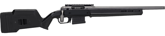 Picture of  Savage Arms 57734 110 Hunter Full Size 308 Win 5+1 18" Tungsten Gray Cerakote Threaded Barrel, Drilled & Tapped W/Picatinny Rail Steel Receiver, M-Lok Forend, Black Magpul Hunter Synthetic Stock