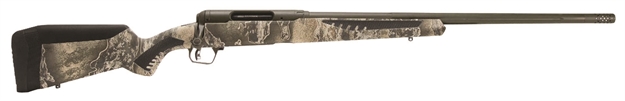 Picture of Savage Arms 110 Timberline Bolt Action Rifle, 6.5 Creed., 22" Bbl, OD Green, Fluted, Brake, Realtree Excape Camo Stock, 4+1 Rnd 57738 011356577382