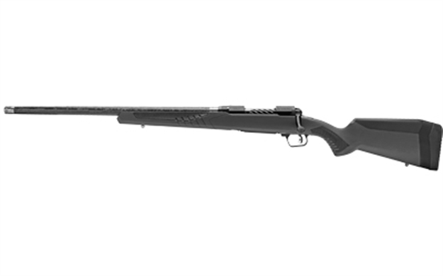 Picture of Savage Arms 57717 110 Ultralite 30-06 Springfield 4+1 22" Carbon Fiber Wrapped Barrel, Black Melonite Rec, Gray Accustock With Accufit, Left Hand 57717-SAV