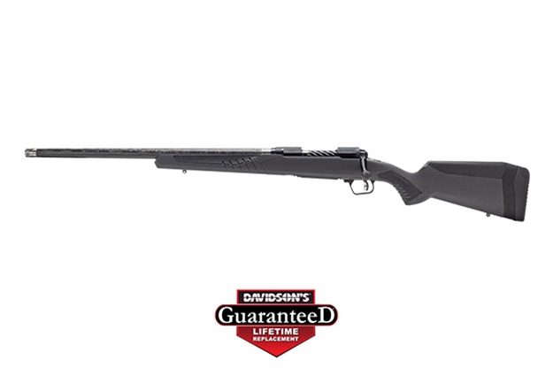 Picture of  Savage Arms 57714 110 Ultralite 6.5 Creedmoor 4+1 22" Carbon Fiber Wrapped Barrel, Black Melonite Rec, Gray Accustock With Accufit, Left Hand