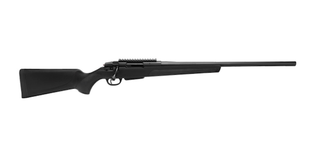 Picture of  Stevens 18837 334  Full Size 6.5 Creedmoor 3+1 22" Button Rifled Carbon Steel Barrel, Matte Black Carbon Steel Receiver W/Integrated Recoil Lug, Matte Black Synthetic Stock, Scope Mount, Right Hand 011356188373