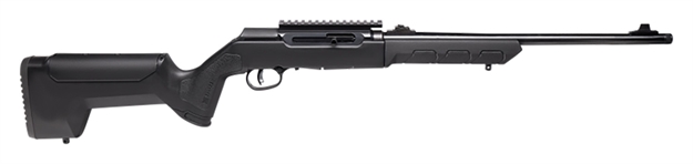 Picture of  Savage Arms 47260 A22 Takedown Full Size 22 LR 10+1 18" High Luster Button Rifled Barrel, High Luster Drilled & Tapped Carbon Steel Receiver, Black Takedown Synthetic Stock, Right Hand 062654472602