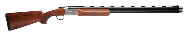 Picture of  Stevens 18874 555 Sporting 20 Gauge 3" 2Rd 30" Ported Over/Under Barrel, Silver Rec, Oiled Turkish Walnut Furniture, Adj. Cheek Rest Stock, Fiber Optic Sight, Five Ext. Chokes 011356188748