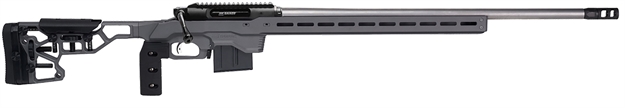 Picture of  Savage Arms 57893 Impulse Elite Precision 338 Lapua Mag 5+1 30" Stainless Barrel, Matte Black Nitride Rec, Gray Cerakote Adjustable Mdt Acc Aluminum Chassis Stock