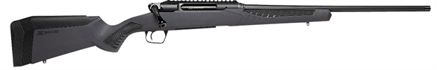 Picture of  Savage Arms 57910 Impulse Driven Hunter 300 Win Mag 3+1 20" Matte Black Threaded Barrel, Matte Black Carbon Steel Receiver W/Picatinny Rail, Gray Accustock Synthetic Stock, Ambidextrous