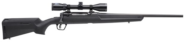 Picture of  Savage Arms 58128 Axis II XP Compact 400 Legend 4+1 20" Matte Black Button-Rifled Barrel, Drilled & Tapped Carbon Steel Receiver, Matte Black Fixed Synthetic Stock, Bushnell Banner 3-9X40mm