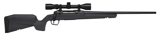 Picture of  Savage Arms 32179 Axis 2 XP Combo Full Size 25-06 Rem 4+1 22" Black Sporter Barrel, Black Carbon Steel Receiver Drilled & Tapped, Gray Fixed Synthetic Stock, Weaver 3-9X40mm Scope, Right Hand 011356321794