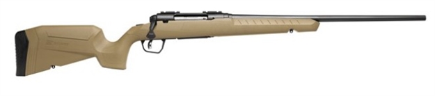 Picture of  Savage Arms 32112 Axis 2 Compact 223 Rem 4+1 20" Matte Black Heavy Sporter Barrel, Matte Black Drilled & Tapped Carbon Steel Receiver, Fixed Flat Dark Earth Synthetic Stock Right Hand