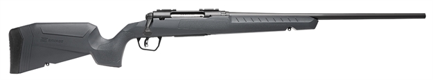Picture of  Savage Arms 32120 Axis 2 Compact 243 Win  4+1 20" Matte Black Heavy Sporter Barrel, Matte Black Drilled & Tapped Carbon Steel Receiver, Fixed Matte Gray Synthetic Stock, Right Hand