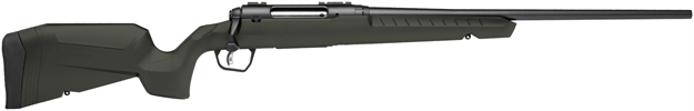 Picture of  Savage Arms 32038 Axis 2  22-250 Rem 4+1 22" Matte Black Sporter Barrel, Matte Black Drilled & Tapped Steel Receiver, Fixed Green Synthetic Stock, Right Hand 011356320384