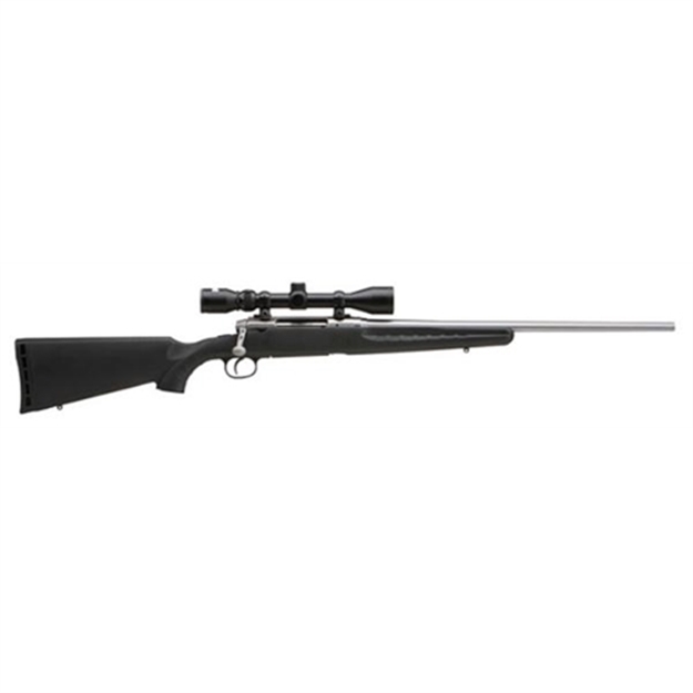 Picture of Savage Axis XP Bolt Action Rifle 308 Win, Rh, 22 In, Matte, Syn Stk, 4+1 Rnd, Standard Trgr, Weaver 3-9X40 Scope