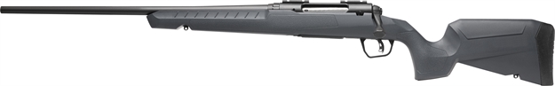 Picture of  Savage Arms 32145 Axis 2 Compact 308 Win 4+1 20" Matte Black Heavy Sporter Barrel, Matte Black Drilled & Tapped Carbon Steel Receiver, Fixed Matte Gray Synthetic Stock, Left Hand