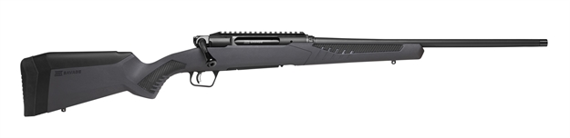 Picture of  Savage Arms 57906 Impulse Driven Hunter 6.5 Creedmoor 4+1 20" Matte Black Threaded Barrel, Matte Black Carbon Steel Receiver W/Picatinny Rail Gray Accustock Synthetic Stock, Ambidextrous 011356579065