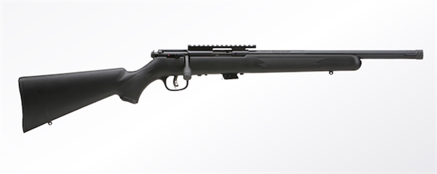 Picture of Savage Arms 26743 Mark II Minimalist 21 Sharp 10+1 18" Matte Black Threaded Barrel & Drilled & Tapped Carbon Steel Receiver, Boyd's Minimalist Satin OD Green Laminate Stock, Right Hand 28741 062654267437