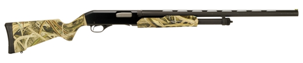Picture of Savage Arms Savage Arms Stevens 320 Field Grade, 12 Gauge, 26" Barrel, 3" Mossy Oak Shadow Grass Blades, 5-Rd 22563 011356225634
