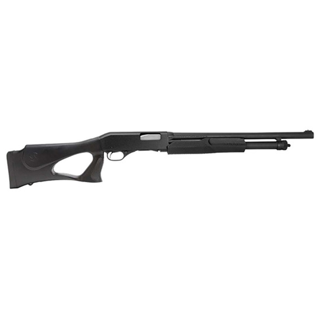Picture of Savage Arms|Stevens 320 Thumbhole Pump Shotgun, 12 Ga., 3", 18.5" Bbl, Matte Black, Synthetic Stock, Bead Sight, 5+1 Rnd 23246
